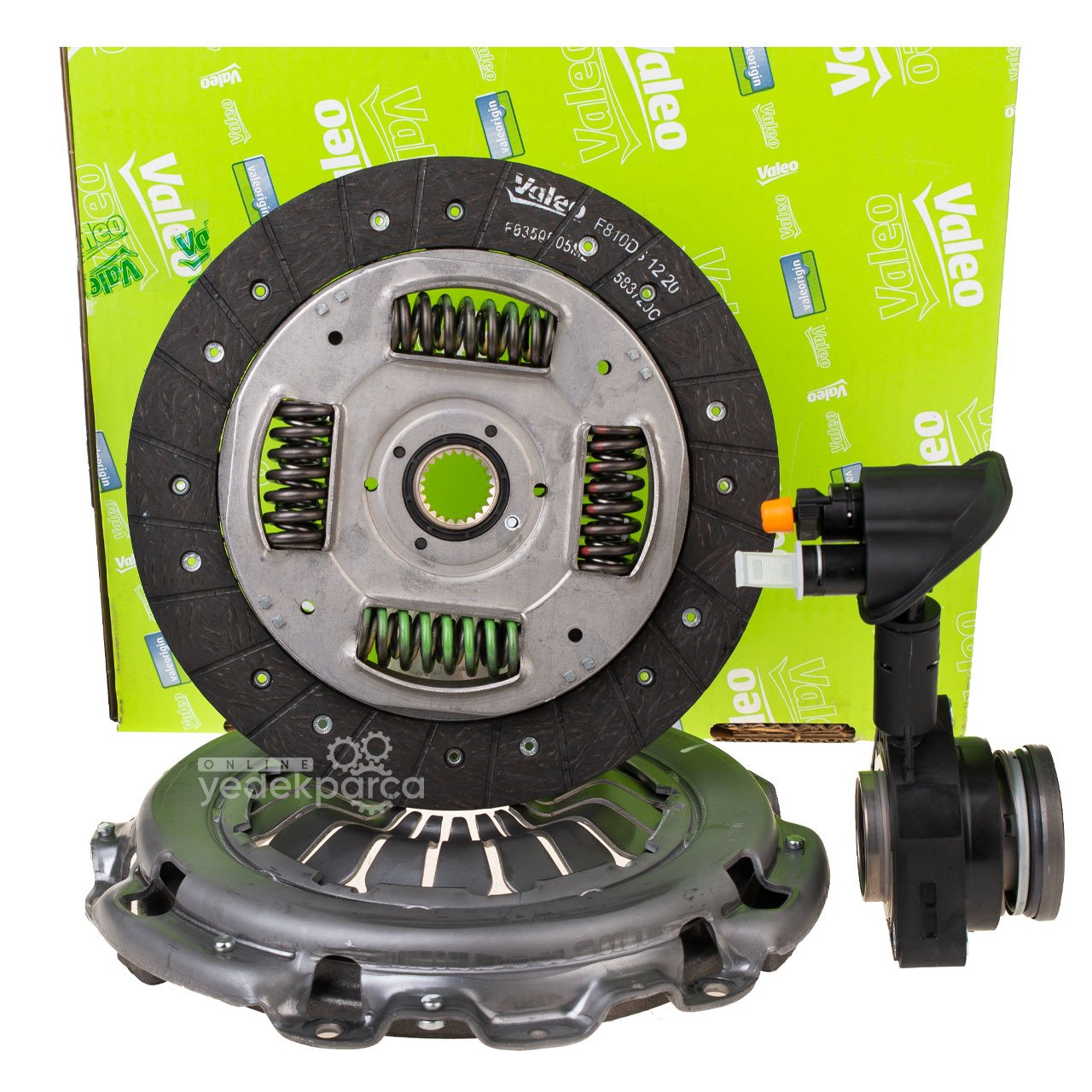Ford Connect 2009-2013 1.8 TDCI 75-90 PS Debriyaj Seti Bilyalı ( Baskı Balata Bilya ) Valeo Marka