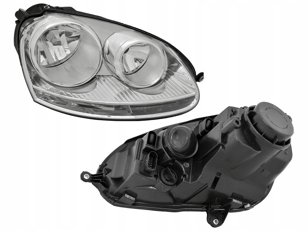 Volkswagen Jetta 2004-2009 Sağ Far Nikelajlı İthal Marka