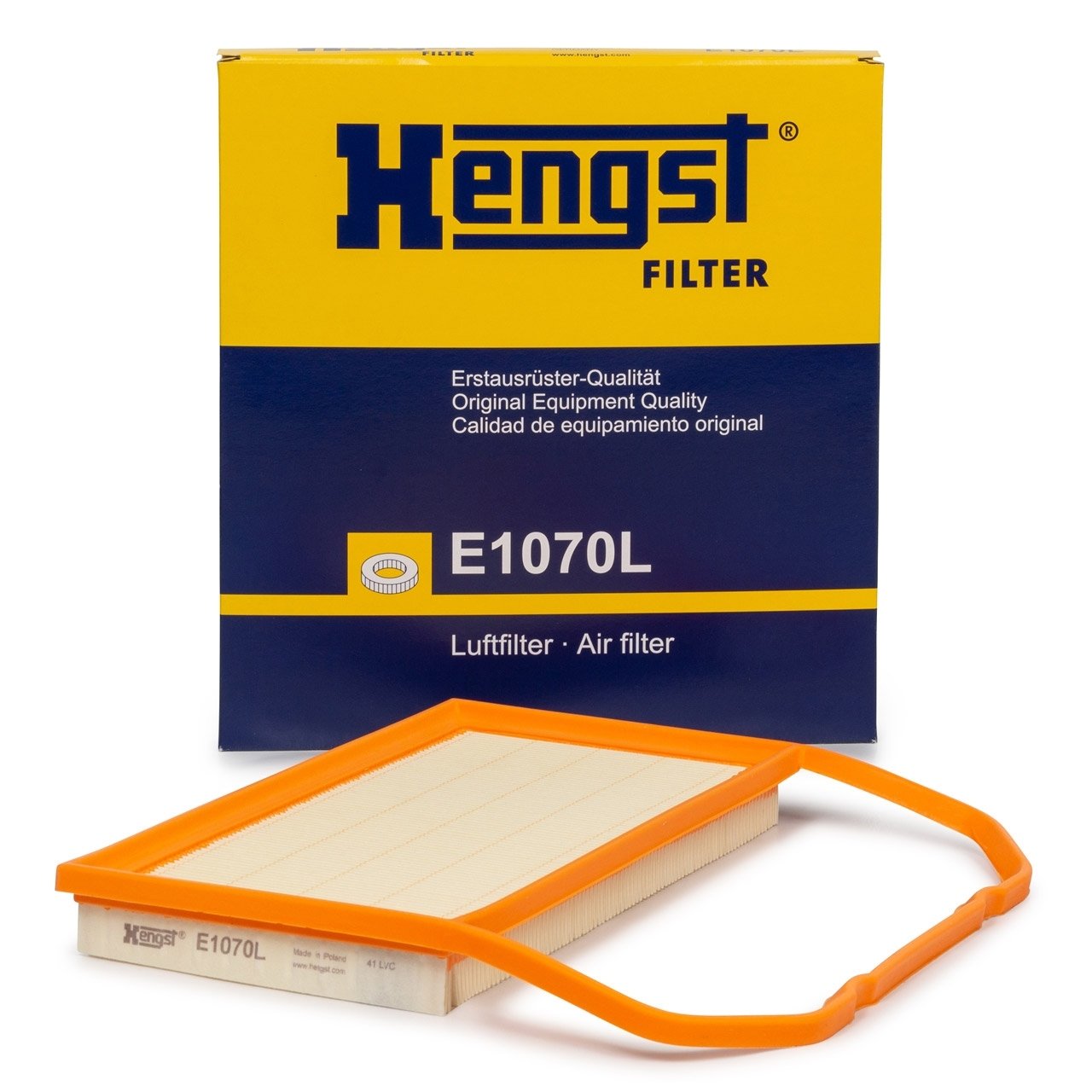 Volkswagen Polo 1.0 Benzinli 2014 Model Sonrası Hava Filtresi Hengst Marka